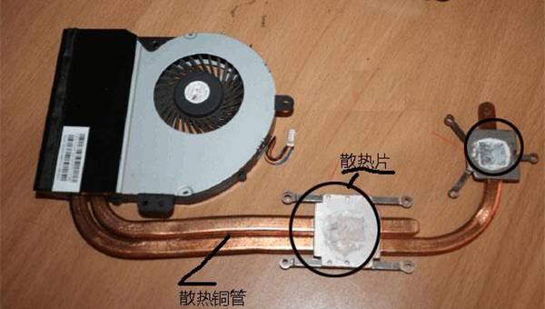 筆記本散熱模塊導熱矽脂應用方案