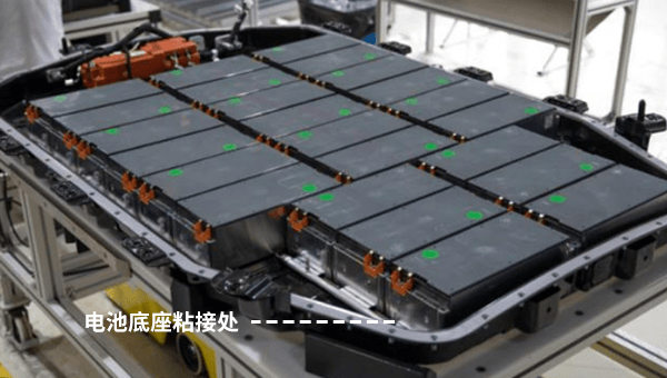 動力電池中圓柱電池底座的粘接固定是否可以使用丙烯酸結構膠