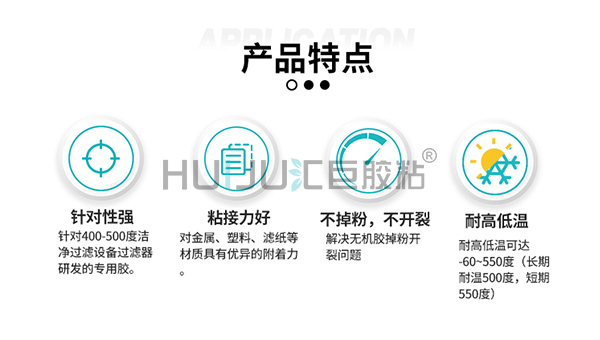HJ-500G無機高溫過濾器密封膠