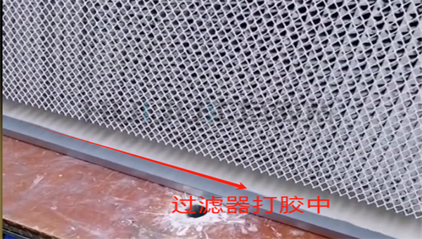 耐高溫過濾器密封膠，馬弗爐專(zhuan) 用過濾器密封用耐高溫過濾器密封膠